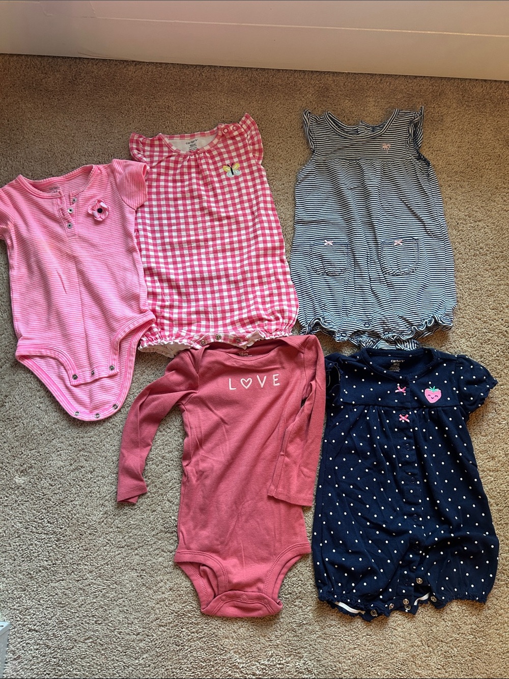 18m Carter’s bundle
